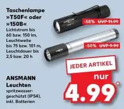 Kaufland Taschenlampe T50F oder 150B Angebot