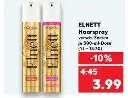 Kaufland Elnett Haarspray Angebot