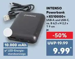 Kaufland INTENSO Powerbank XS10000 Angebot