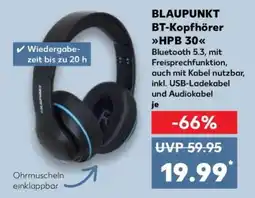 Kaufland BLAUPUNKT BT-Kopfhörer HPB 30 Angebot