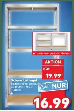 Kaufland Schwerlastregal Angebot