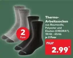 Kaufland Thermo-Arbeitssocken Angebot