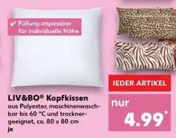 Kaufland LIV&BO Kopfkissen Angebot