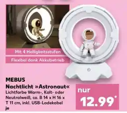 Kaufland MEBUS Nachtlicht Astronaut Angebot