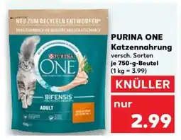 Kaufland PURINA ONE Katzennahrung Angebot