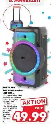 Kaufland FONTASTIC Partylautsprecher ROKKA Angebot