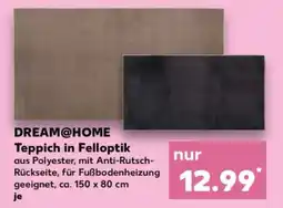 Kaufland DREAM@HOME Teppich in Felloptik Angebot