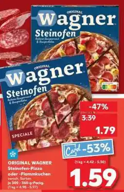 Kaufland ORIGINAL WAGNER Steinofen-Pizza oder -Flammkuchen Angebot