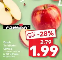 Kaufland Dtsch. Tafeläpfel Cameo Angebot