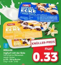 Kaufland Joghurt mit der Ecke Angebot