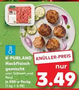 Kaufland K-PURLAND Hackfleisch gemischt Angebot
