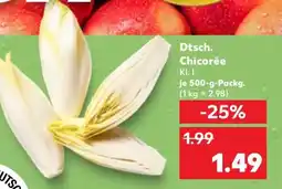 Kaufland Dtsch. Chicorée Angebot
