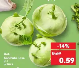 Kaufland Ital. Kohlrabi, lose Angebot