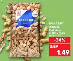 Kaufland K-CLASSIC Amerik. Erdnüsse Angebot