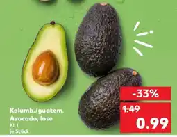 Kaufland Kolumb./guatem. Avocado, lose Angebot