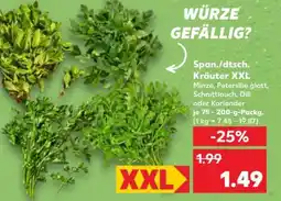 Kaufland Span./dtsch. Kräuter XXL Angebot