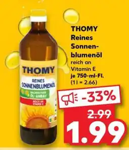 Kaufland THOMY Reines Sonnenblumenöl Angebot