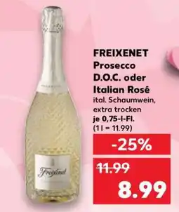 Kaufland FREIXENET Prosecco D.O.C. oder Italian Rosé Angebot