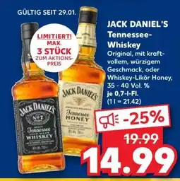 Kaufland Jack Daniel’s Tennessee Whiskey Angebot
