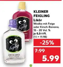 Kaufland KLEINER FEIGLING Likör Angebot