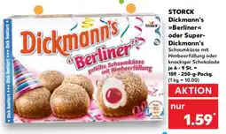 Kaufland Dickmann's Berliner oder Super-Dickmann's Angebot