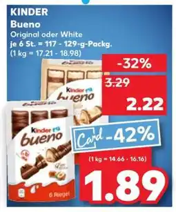 Kaufland Kinder Bueno Angebot