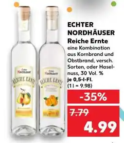 Kaufland Echter Nordhäuser Reiche Ernte Angebot