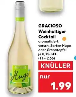 Kaufland GRACIOSO Weinhaltiger Cocktail Angebot
