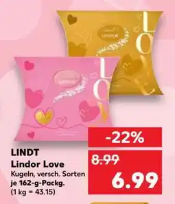 Kaufland Lindt Love Angebot