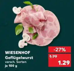 Kaufland WIESENHOF Geflügelwurst Angebot