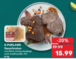 Kaufland K-PURLAND Sauerbraten Angebot