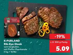 Kaufland K-PURLAND Rib-Eye-Steak Angebot