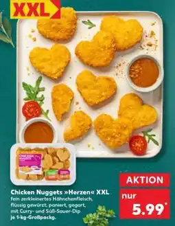 Kaufland Chicken Nuggets Herzen XXL Angebot