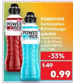 Kaufland POWERADE Isotonisches Erfrischungsgetränk Angebot