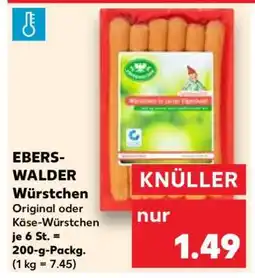Kaufland EBERSWALDER Würstchen Angebot