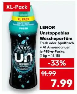 Kaufland Lenor Unstoppables & Wäscheparfüm Angebot