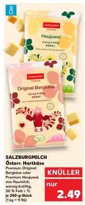 Kaufland SALZBURGMILCH Österr. Hartkäse Angebot