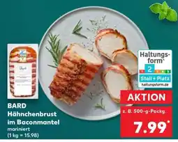 Kaufland BARD Hähnchenbrust im Baconmantel mariniert Angebot