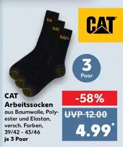 Kaufland CAT Arbeitssocken Angebot