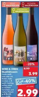 Kaufland WINE & VIBES Qualitätswein Angebot