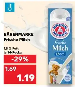 Kaufland Bärenmarke Frische Milch Angebot