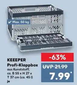 Kaufland KEEPER Profi-Klappbox Angebot