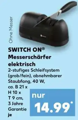 Kaufland SWITCH ON Messerschärfer elektrisch Angebot