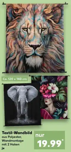 Kaufland Textil-Wandbild Angebot