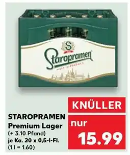 Kaufland STAROPRAMEN Premium Lager Angebot