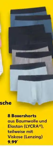 Kaufland 8 Boxershorts Angebot