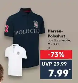 Kaufland Herren-Poloshirt Angebot