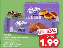 Kaufland MILKA Choco oder Sensations Angebot