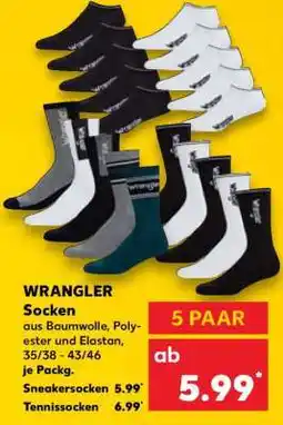 Kaufland WRANGLER Socken Angebot