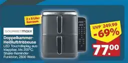 Famila Nord Ost GOURMETmaxx Doppelkammmer-Heißluftfritteuse Angebot